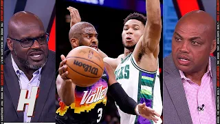 Inside the NBA Reacts to Bucks vs Suns Highlights - February 10, 2022