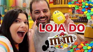 TOUR NA LOJA DO M&M`S EM DISNEY SPRINGS