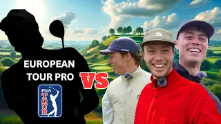 Can 3 HIGH Handicap Golfers Beat A Tour Pro in a 6 Hole Match?