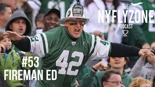 Jets Fan Interviews Fireman Ed