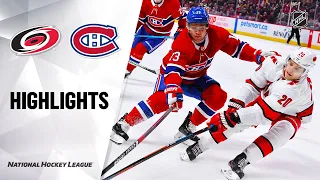 NHL Highlights | Hurricanes @ Canadiens 2/29/20