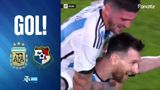 GOL de Lionel Messi | Argentina 2-0 Panamá | Amistoso Internacional