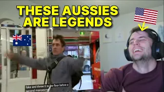 American reacts to the MOST AUSTRALIAN INTERVIEWS EVER