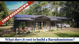 Cost to Build a Barndominium - 1845 Barndominiums