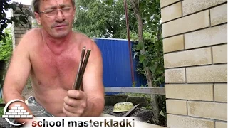 Изготовление прута для кладки кирпича своими руками - [school masterkladki]