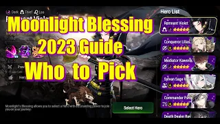 Epic Seven Moonlight Blessing 2023 Guide (Who To Pick) - A Fallen Land - ML Selector