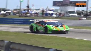 Lamborghini Hurracan GT3 pure Sound 12h Sebring International Raceway