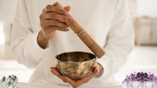 Remove ALL negative energy, relax, sleep, meditate tibetan singing bowl music deep sleeping music