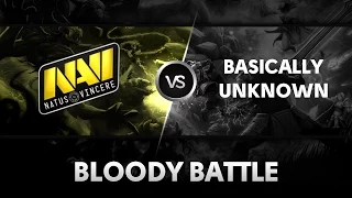 Bloody battle by Na'Vi vs Basically Unknown @Starseries XI