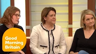 Piers Morgan Grills Anti-Donald Trump Feminists | Good Morning Britain