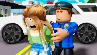 I GOT ARRESTED.. COP HAD A CRUSH ON ME! (ROBLOX BROOKHAVEN RP)