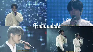 [ENG SUB] BTS (방탄소년단) TRUTH UNTOLD live performance [with ENG lyrics]