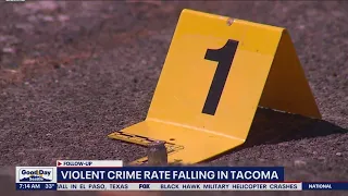 Violent crime rate falling in Tacoma, Washington | FOX 13 Seattle