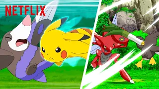 Most EPIC Pokémon Battles from Pokémon Master Journeys: The Series 💥 Netflix Futures