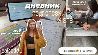 Дневник Подготовки К ЕГЭ ep.1👩🏼‍🎓|где и как я готовлюсь,мои способы,учеба в 10 классе,стади вис ми✨️