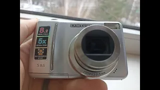 💥Camera Samsung Digimax S85 8.2MP Silver digital vintage compact retro rare💥WORKing CHEAP💥