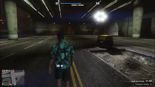 You'll hear a sound effect when you lose the cops - GTA Online