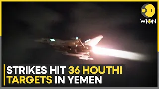 Joint strikes hit 36 Houthi targets in Yemen | World News | WION