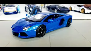 Unboxing 1:18 Lamborghini Aventador made by Maisto (Unboxing)