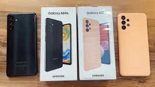 Samsung Galaxy A04s vs Samsung Galaxy A13