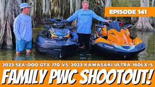 2023 Sea-Doo GTX 170 vs. 2023 Kawasaki Ultra 160LX-S: The Watercraft Journal, Ep. 141