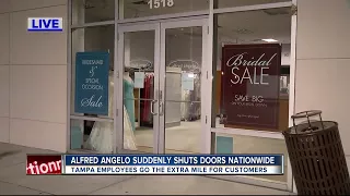 Alfred Angelo Bridal suddenly closing stores nationwide