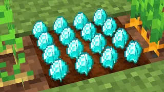 Minecraft, But you can grow Diamonds...