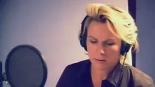 Jennifer Saunders recording Holding Out for a Hero - Shrek 2