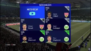 FIFA 21 group stage league Stuttgart vs Wolfsburg