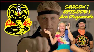 COBRA KAI 1x01 - Ace Degenerate | Reaction!