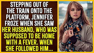 Jennifer saw her husband, who was supposed to be home, and froze… When she followed him…| Life story