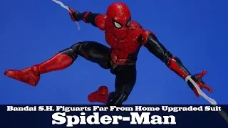 S.H. Figuarts Spider Man Far From Home Upgraded Suit Bandai Tamashii Nations Action Figure Review