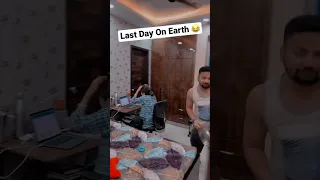 Husband's Last Day On Earth 😂 #shorts