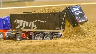 Fantastic modified RC Trucks, Tractors and Machines work hard!