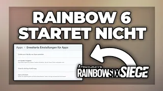 Rainbow Six Siege startet / öffnet sich nicht - Problemlösung Tutorial