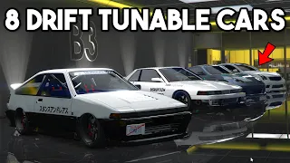 GTA 5 Online - All 8 DRIFT Tunable Cars Customization! | Price, Upgrades