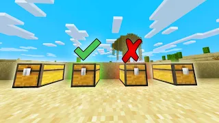 ВЫБЕРИ ПРАВИЛЬНЫЙ СУНДУК ЧТОБЫ ВЫЖИТЬ В МАЙНКРАФТЕ! (MINECRAFT)