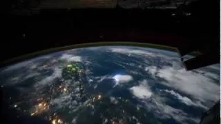 Earth  Time Lapse View from Space  Fly Over Nasa ISS