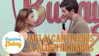 Alden and Melai reenact a scene from 'Hello, Love, Goodbye' | Magandang Buhay
