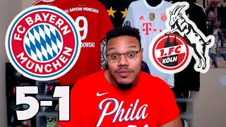 Bayern Munich Looks Dominate AGAIN!! [FC Bayern Vs FC Koln 5-1 REACTION!!]