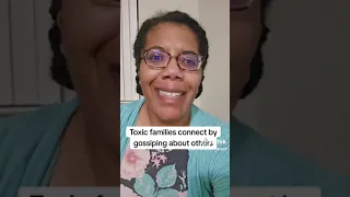 Toxic families connect by gossiping about others  |  #shorts