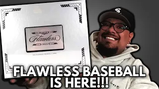 NEW RELEASE: 2023 PANINI FLAWLESS BASEBALL HOBBY BOX! $1700 A BOX!!