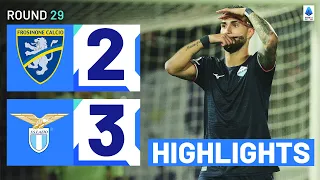 FROSINONE-LAZIO 2-3 | HIGHLIGHTS | Castellanos shines in 5-goal thriller | Serie A 2023/24