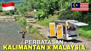 (65) Ternyata begini kondisi Perbatasan Kalimantan - Malaysia 🇮🇩