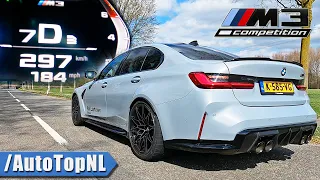 BMW M3 G80 Competition | SOUND ACCELERATION & TOP SPEED by AutoTopNL