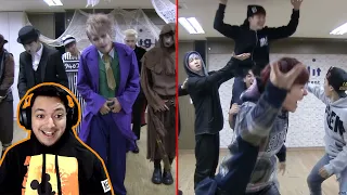 BTS War of Hormone Dance Practice - Halloween + Real WAR ver. Reaction