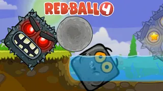 Red Ball 4 Gameplay (IOS, Android) BOSS 5 in Red Ball 4 | Part 1
