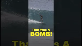 Local Surfer Scores A Bomb #shorts