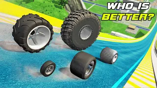 WHEELS COMPETITION Who is better? in BeamNG.drive