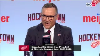 Steve Yzerman's opening statement